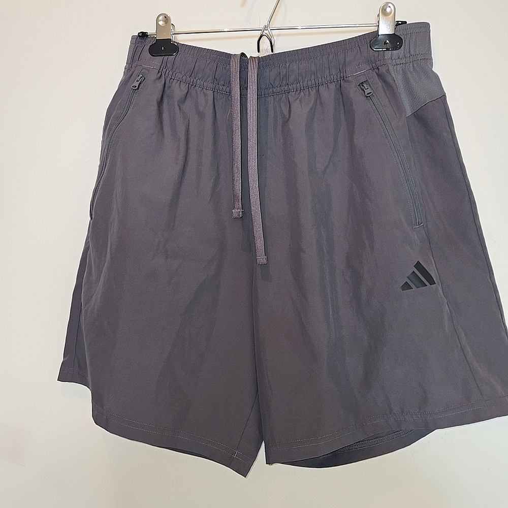 Adidas Men's Gray Performance Shorts